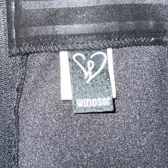 Windsor black and light / grey/ light black stripe skirt - Picture 6 of 12